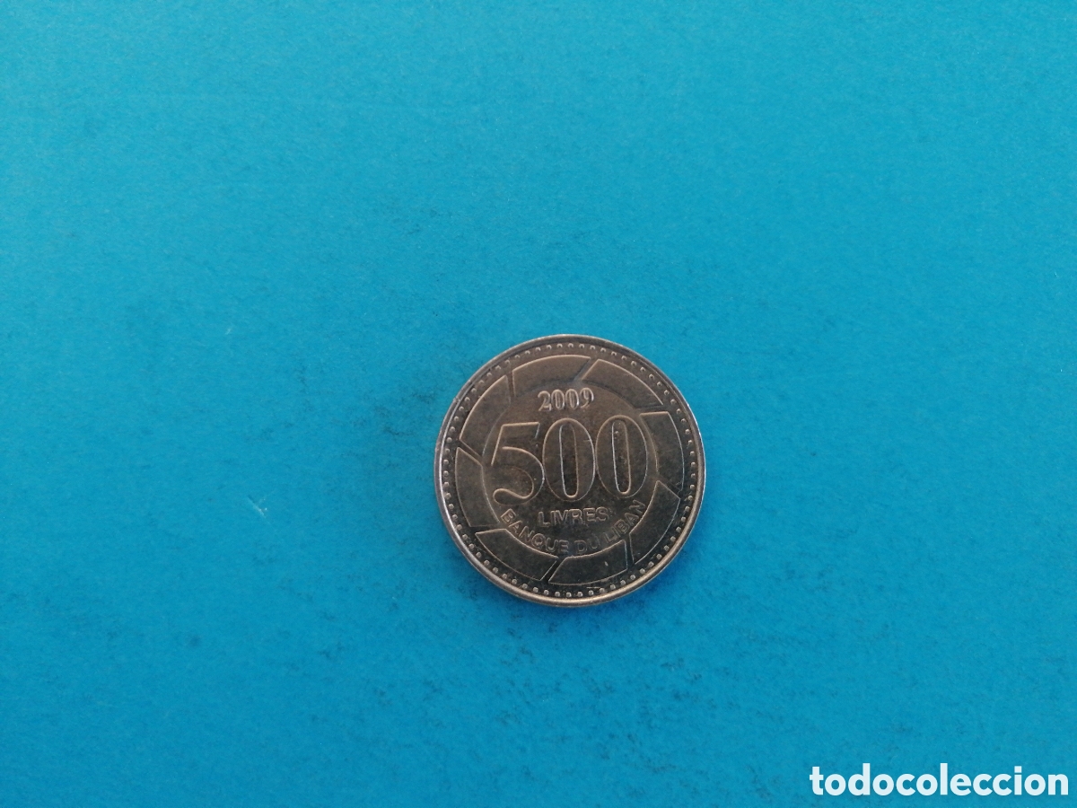 Monedas antiguas de Asia: 500 Libras De L&iacute;bano 2009 - Foto 1