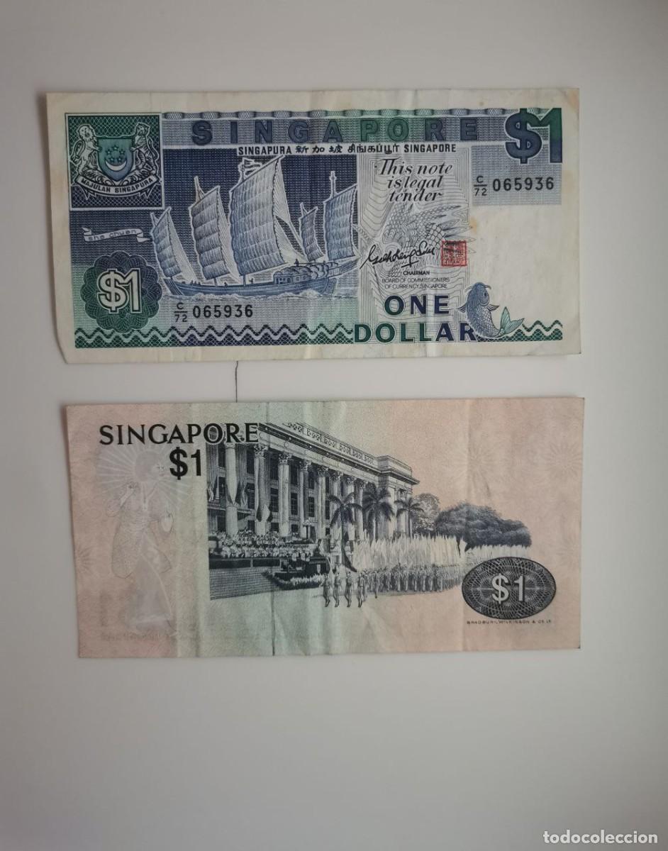 Monedas antiguas de Asia: SINGAPUR - 5 BILLETES - Foto 3