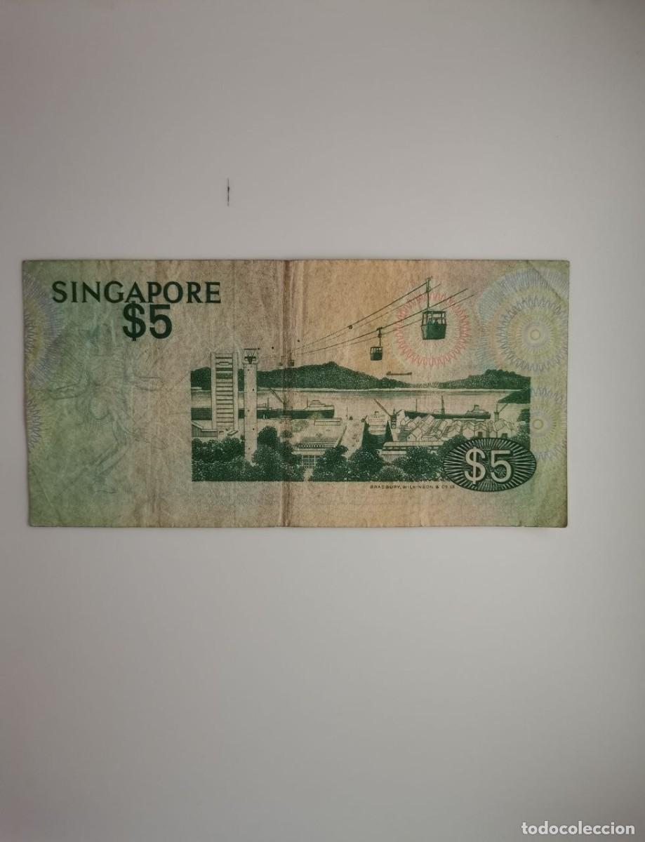 Monedas antiguas de Asia: SINGAPUR - 5 BILLETES - Foto 5
