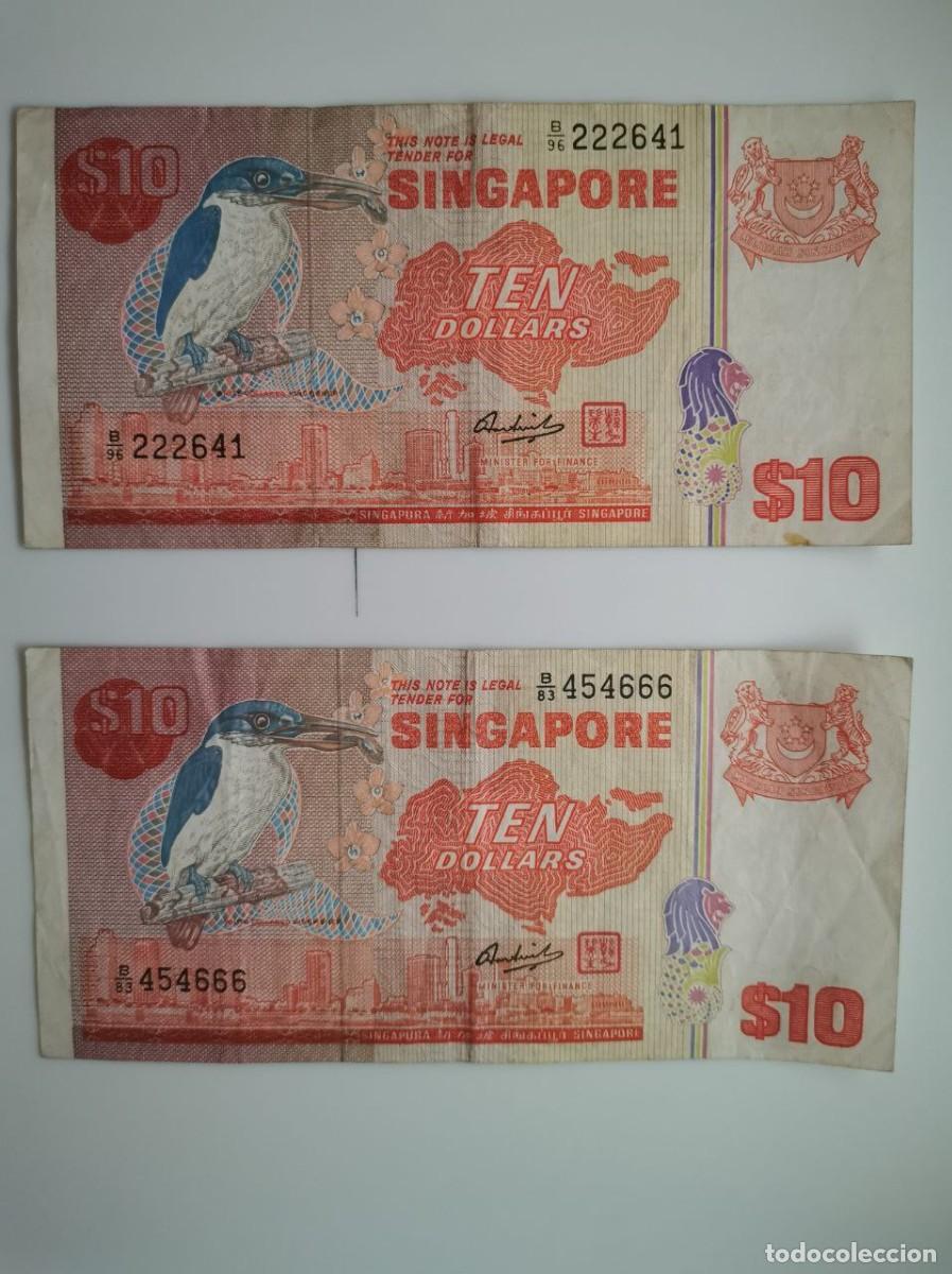 Monedas antiguas de Asia: SINGAPUR - 5 BILLETES - Foto 6