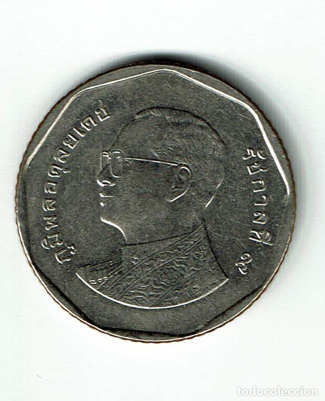 Monedas antiguas de Asia: Tailandia 5 baht 2014 - Foto 2
