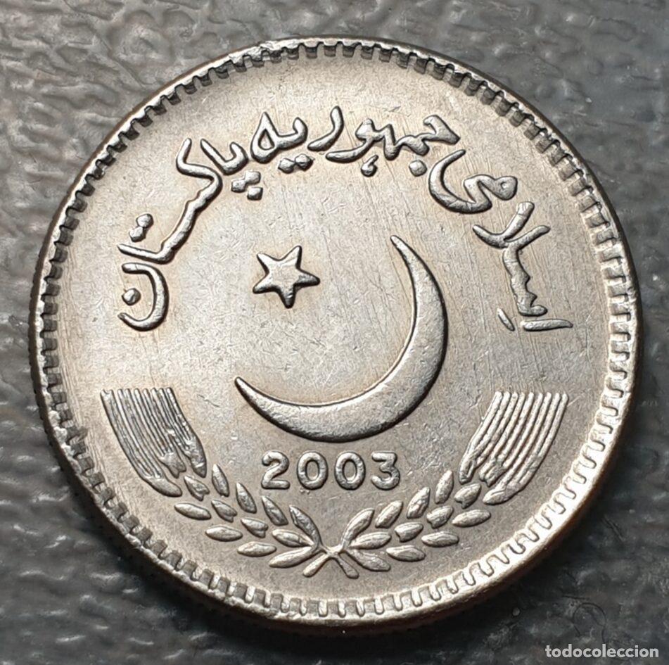 Monedas antiguas de Asia: PAKISTAN 5 RUPEES 2003 EBC - Foto 3