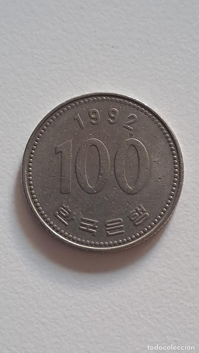 Monedas antiguas de Asia: MONEDA 100 WON 1992 COREA DEL SUR KOREA - Foto 2