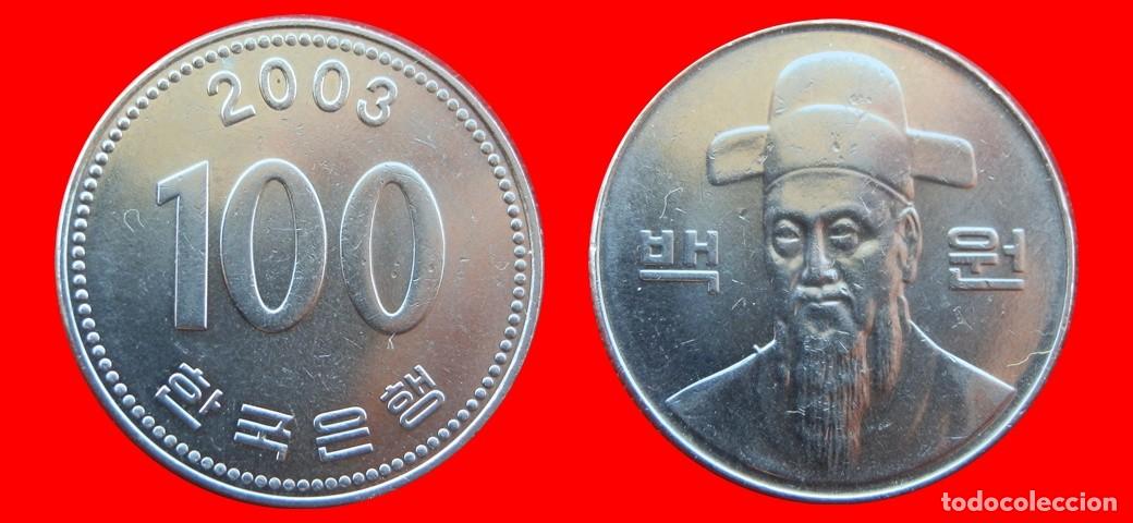 Monedas antiguas de Asia: 100 WON 2003 COREA DEL SUR KOREA-138317 - Foto 1