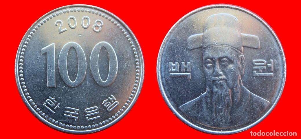 Monedas antiguas de Asia: 100 WON 2008 COREA DEL SUR KOREA-138321 - Foto 1
