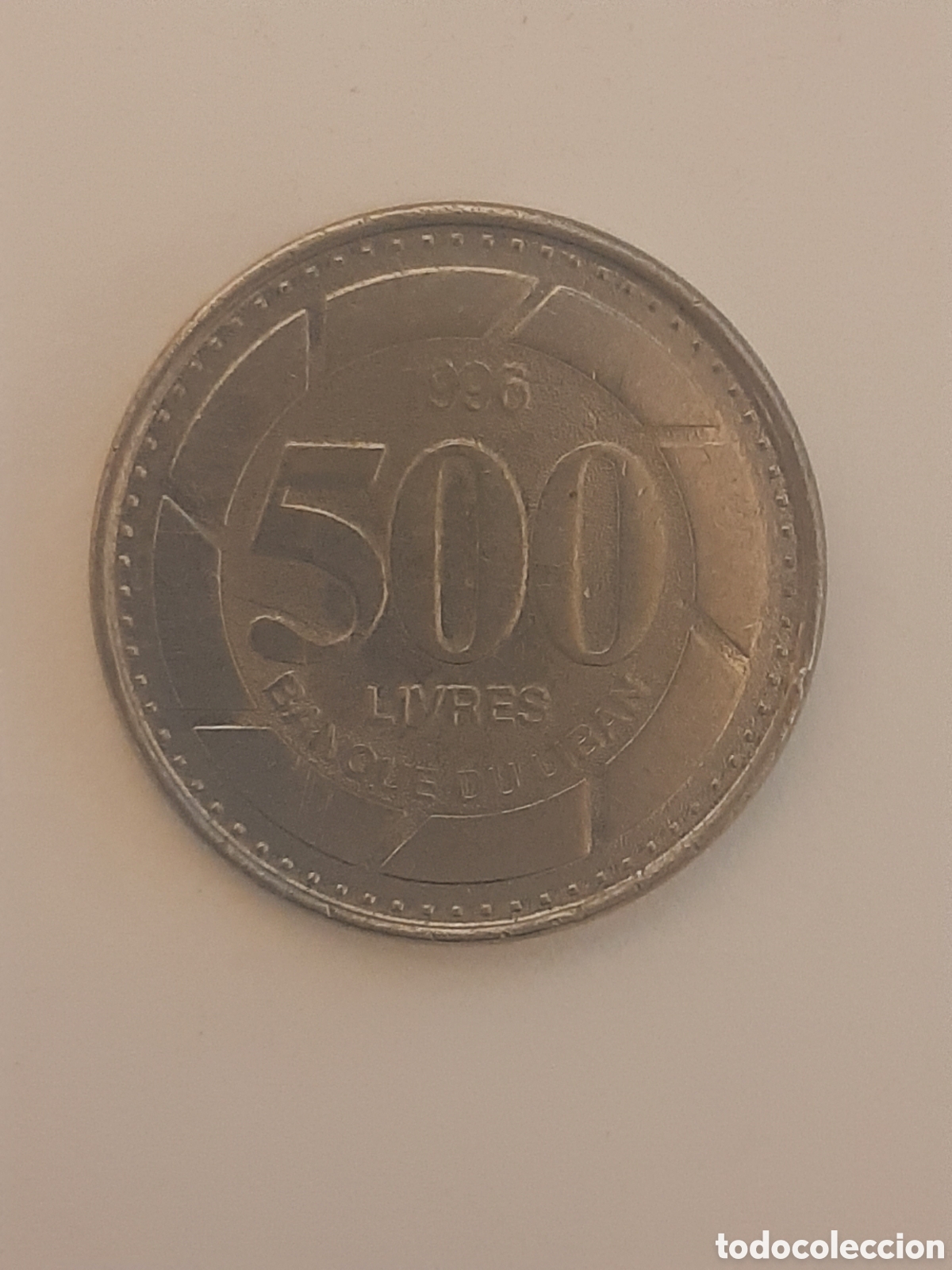 Monedas antiguas de Asia: LIBANO 500 LIBRAS 1996 - Foto 2