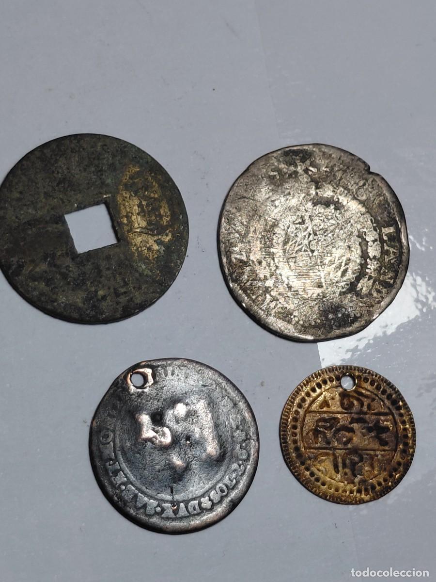 Monedas antiguas de Asia: LOTE 4 MONEDAS A IDENTIFICAR - Foto 2