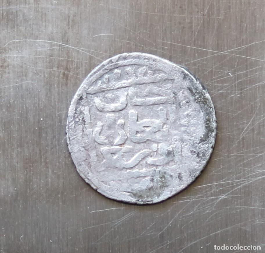 Old Coins of Asia: DANG DE PLATA 713 A.H. (1313-1314) HORDA DORADA. KAN UZBEG. CECA QIRIM. RARA