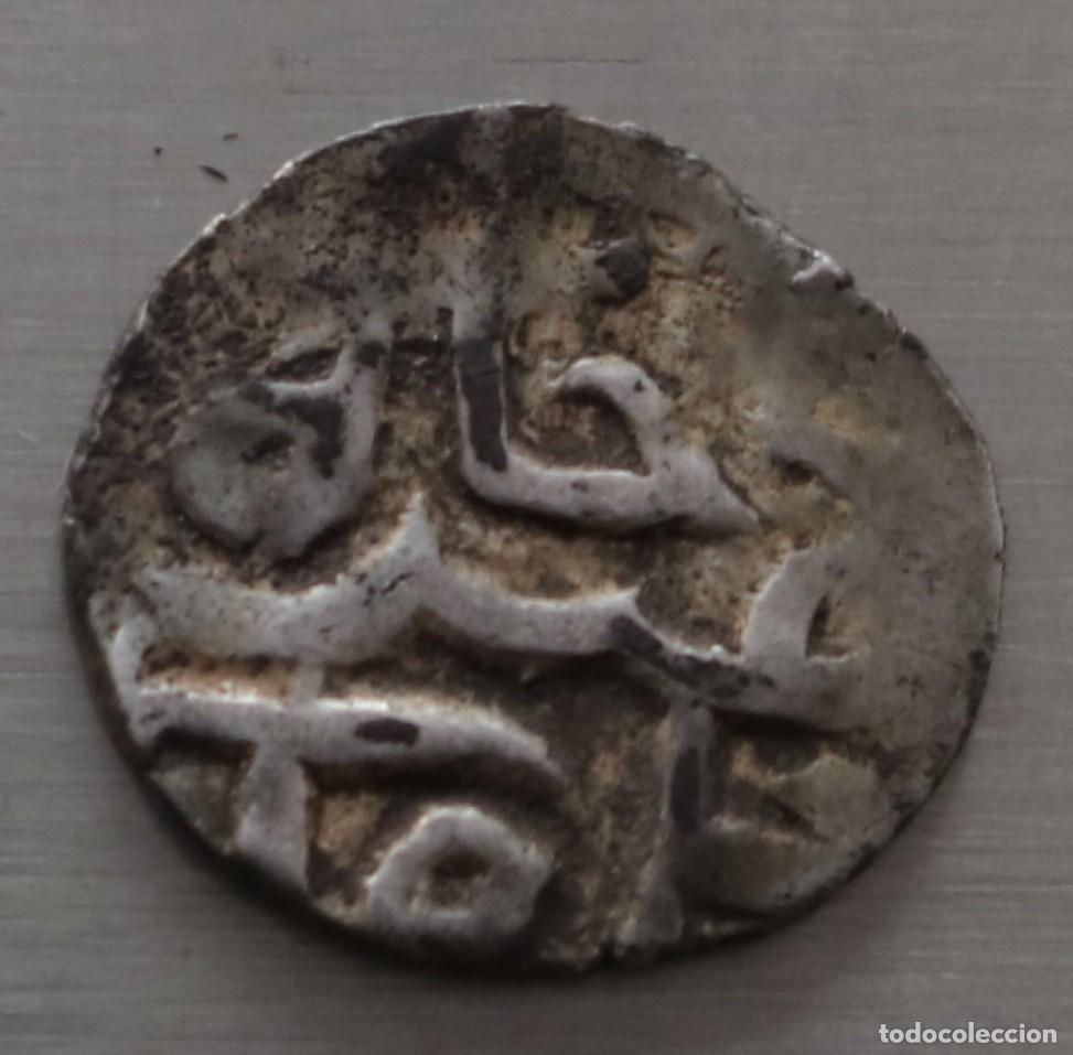 Monedas antiguas de Asia: DANG DE PLATA HORDA DORADA KAN ABDULLAH 765 A.H. (1363-1364). CECA AZAQ