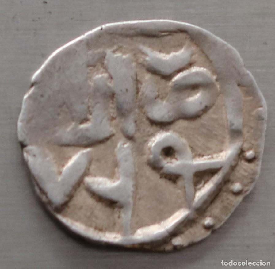 Monedas antiguas de Asia: DANG DE PLATA HORDA DORADA KAN ABDULLAH 764 A.H. (1362-1363). CECA AZAQ