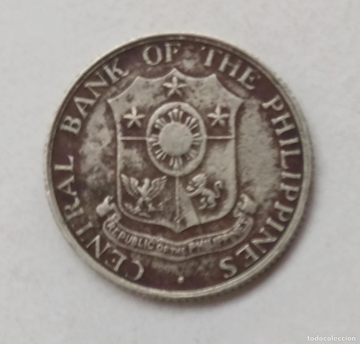 Monedas antiguas de Asia: MONEDA DE 10 CENTAVOS ( FILIPINAS ) 1966 - Foto 2