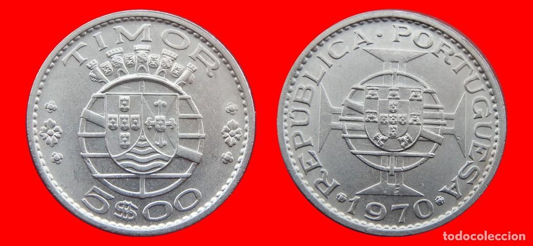 Monedas antiguas de Asia: 5 ESCUDOS 1970 SIN CIRCULAR TIMOR-8678SC