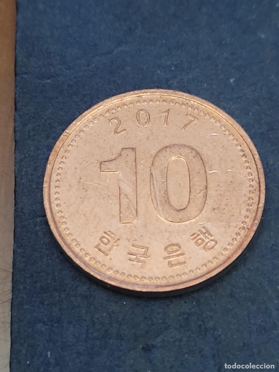 Monedas antiguas de Asia: Moneda 10 won 2017 Corea del Sur - Foto 2