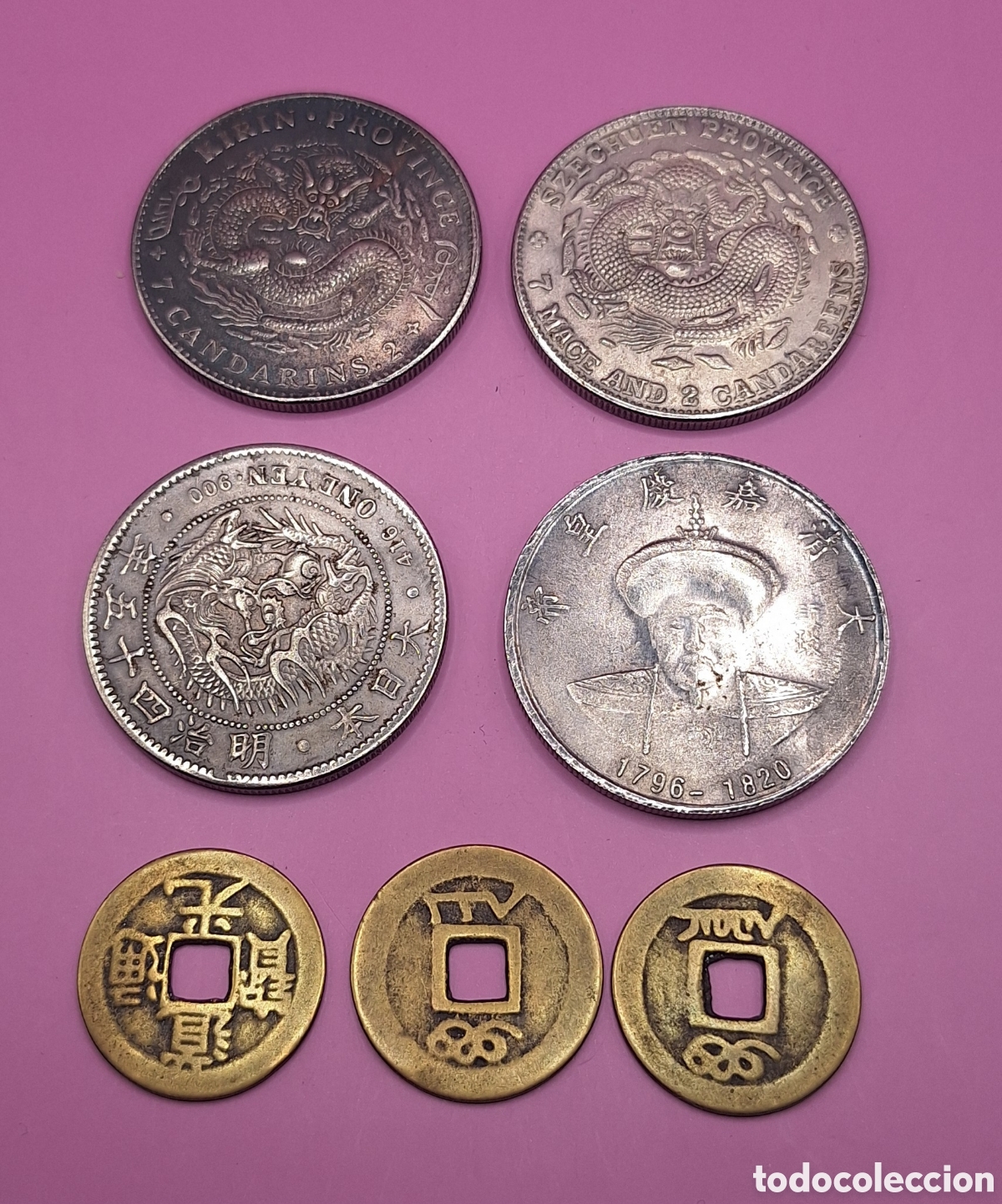 Monedas antiguas de Asia: Lote de Monedas Chinas - Foto 1