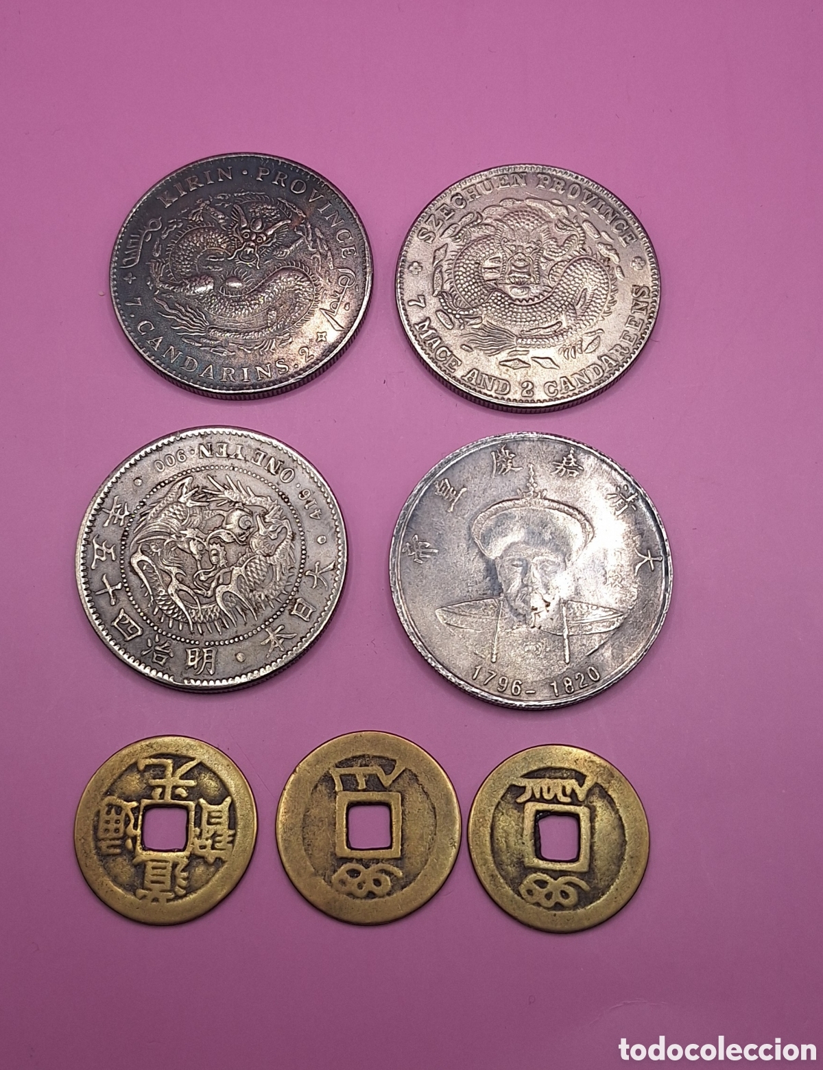 Monedas antiguas de Asia: Lote de Monedas Chinas - Foto 2