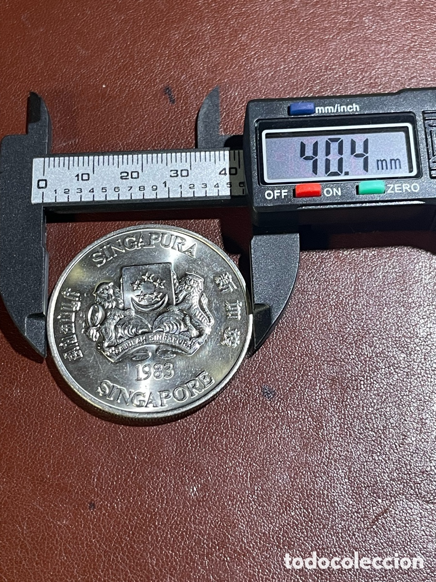 Monedas antiguas de Asia: Moneda Singapur a&ntilde;o 1983 - Foto 3