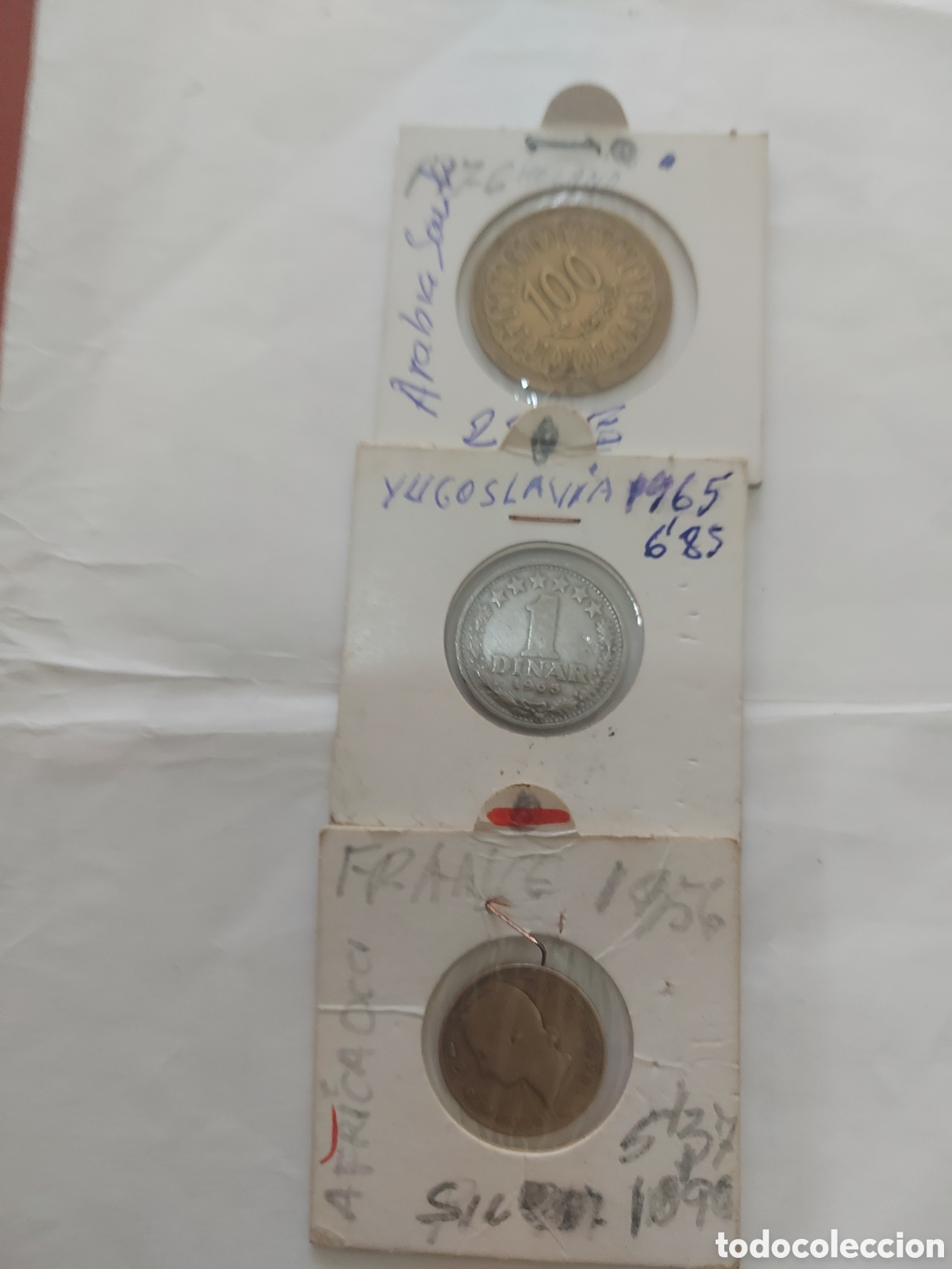 Monedas antiguas de Asia: 3 monedas diferentesen - Foto 2