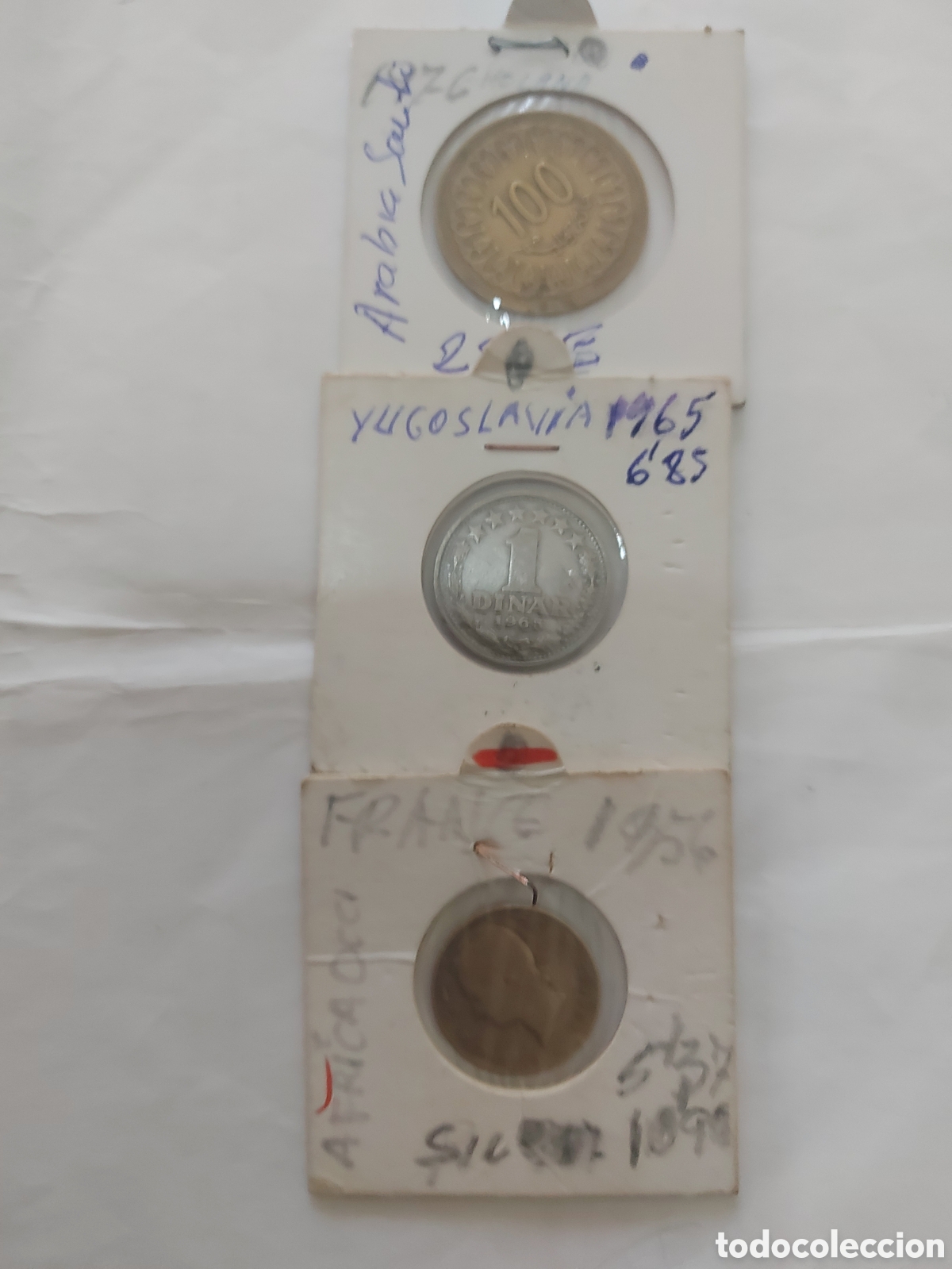 Monedas antiguas de Asia: 3 monedas diferentesen - Foto 1