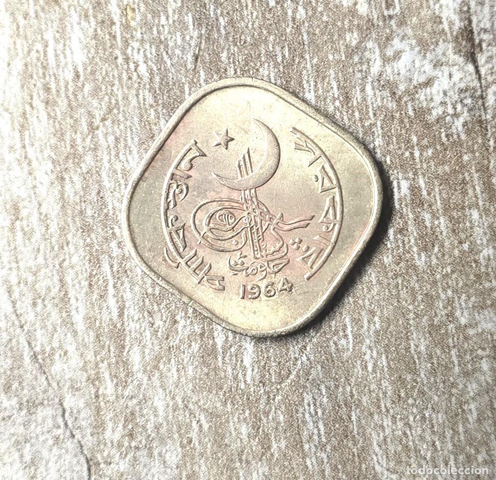 Old Coins of Asia: MONEDA DE PAKISTAN 1964 - 5 PAISA