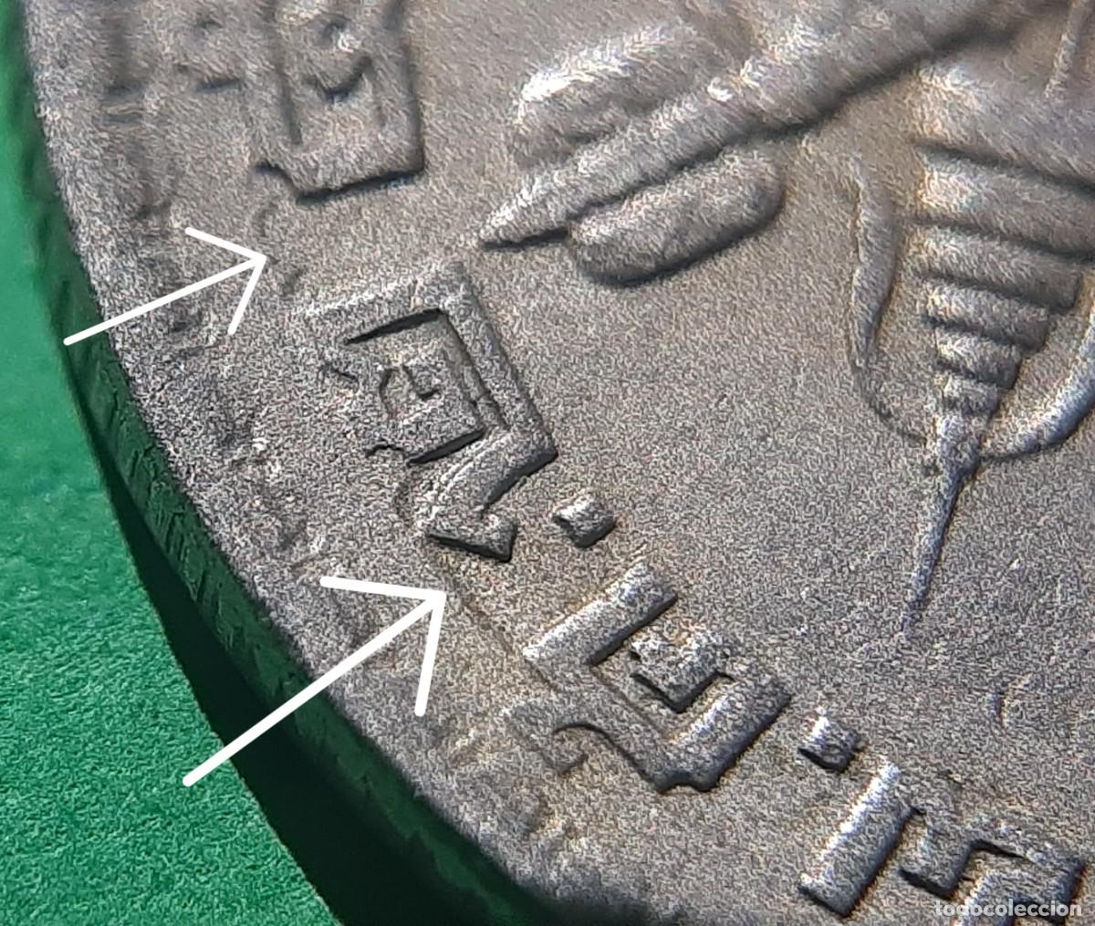 Monedas antiguas de Asia: (TAILANDIA)(ERROR)(1962) 1 BAHT CON REPINTE - Foto 3