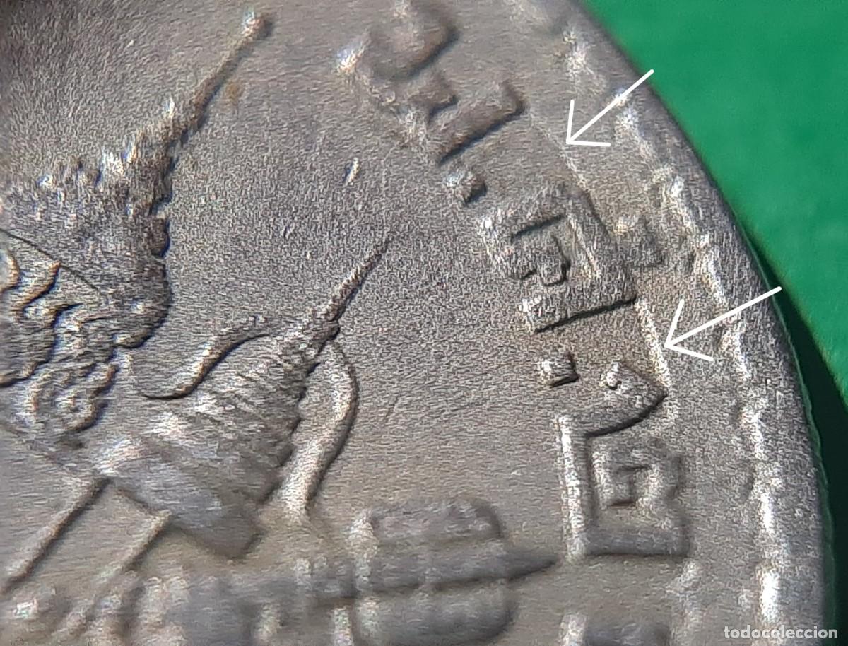 Monedas antiguas de Asia: (TAILANDIA)(ERROR)(1962) 1 BAHT CON REPINTE - Foto 9