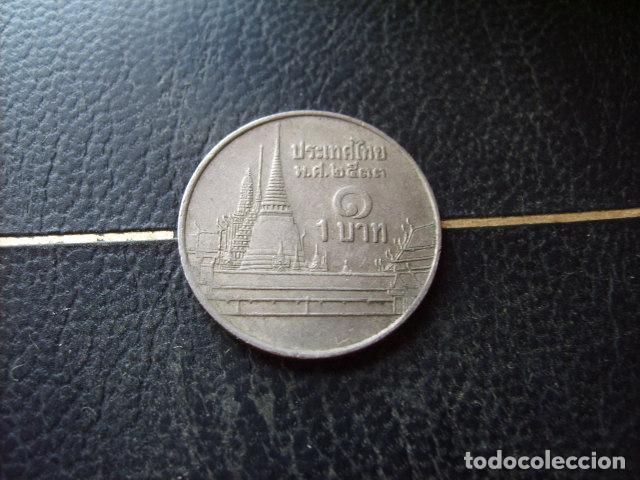Moedas antigas da &Aacute;sia: TAILANDIA 1 BAHT 2533 - 1990