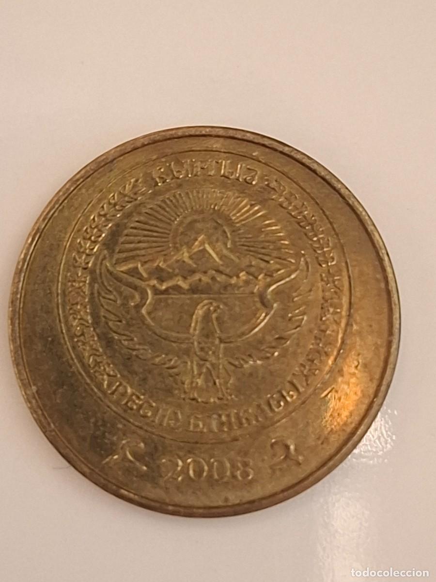 Moedas antigas da &Aacute;sia: MONEDA DE KIRGUISTAN DE 50 TYIYN DE 2008