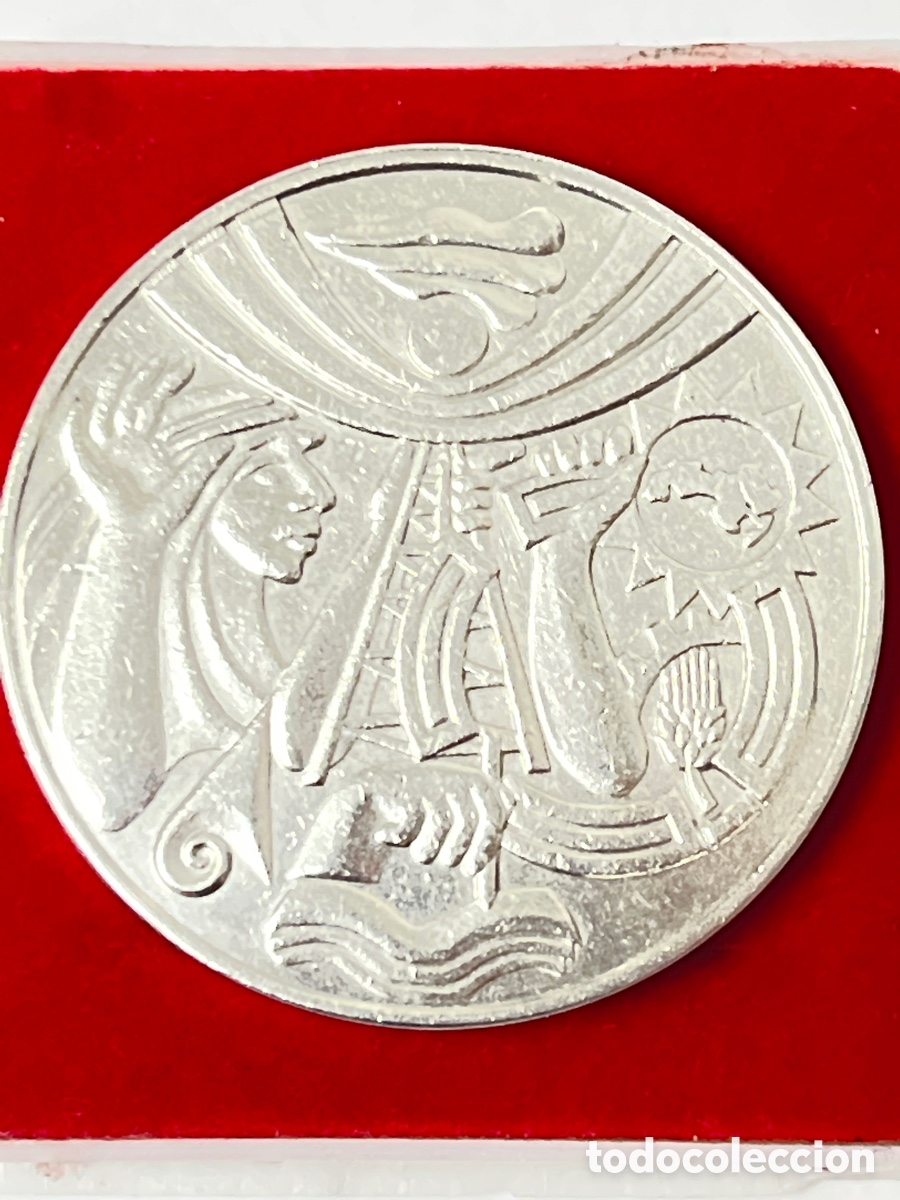 Alte M&uuml;nzen aus Asien: Moneda Conmemorativa de plata - Irak 1978 /V40
