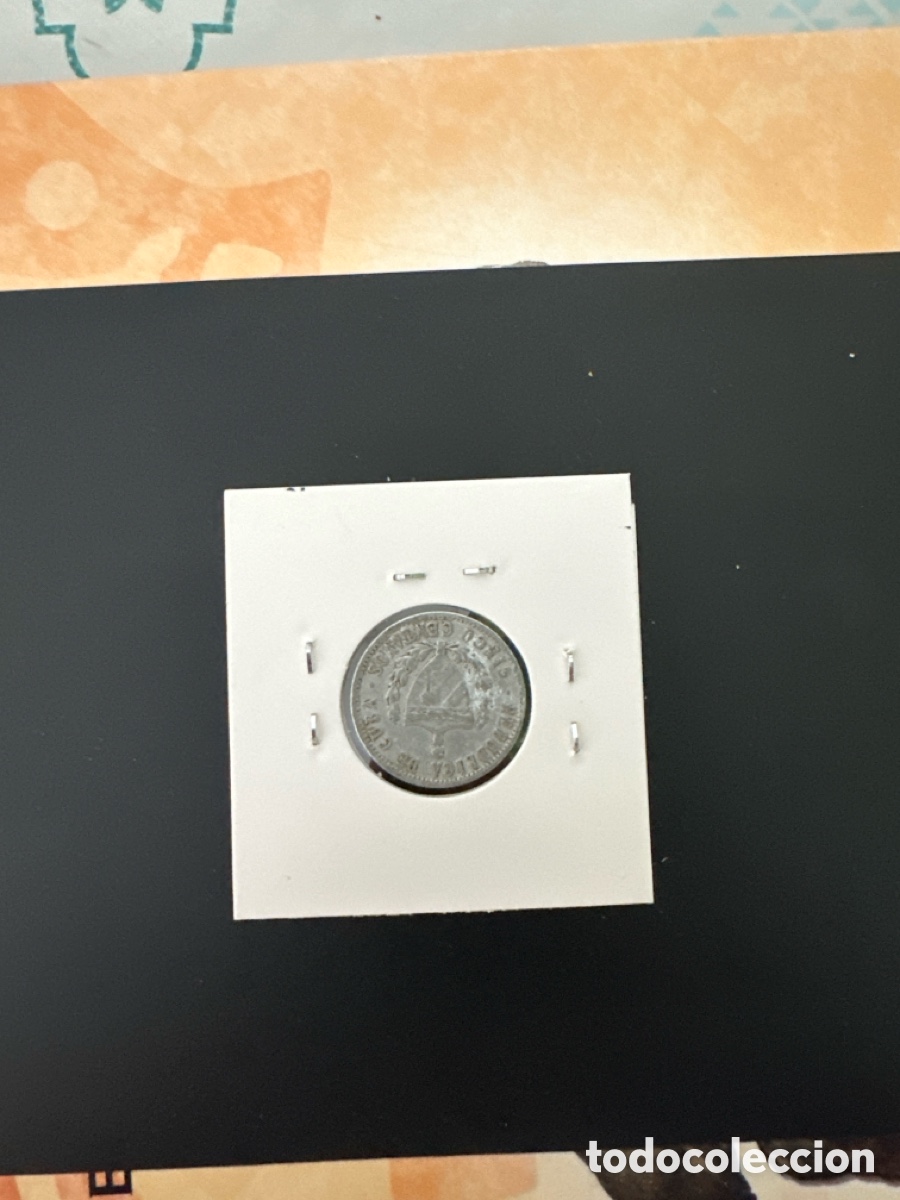 Monedas antiguas de Asia: Moneda de Cuba de 5 centavos a&ntilde;o 1963 - Foto 2