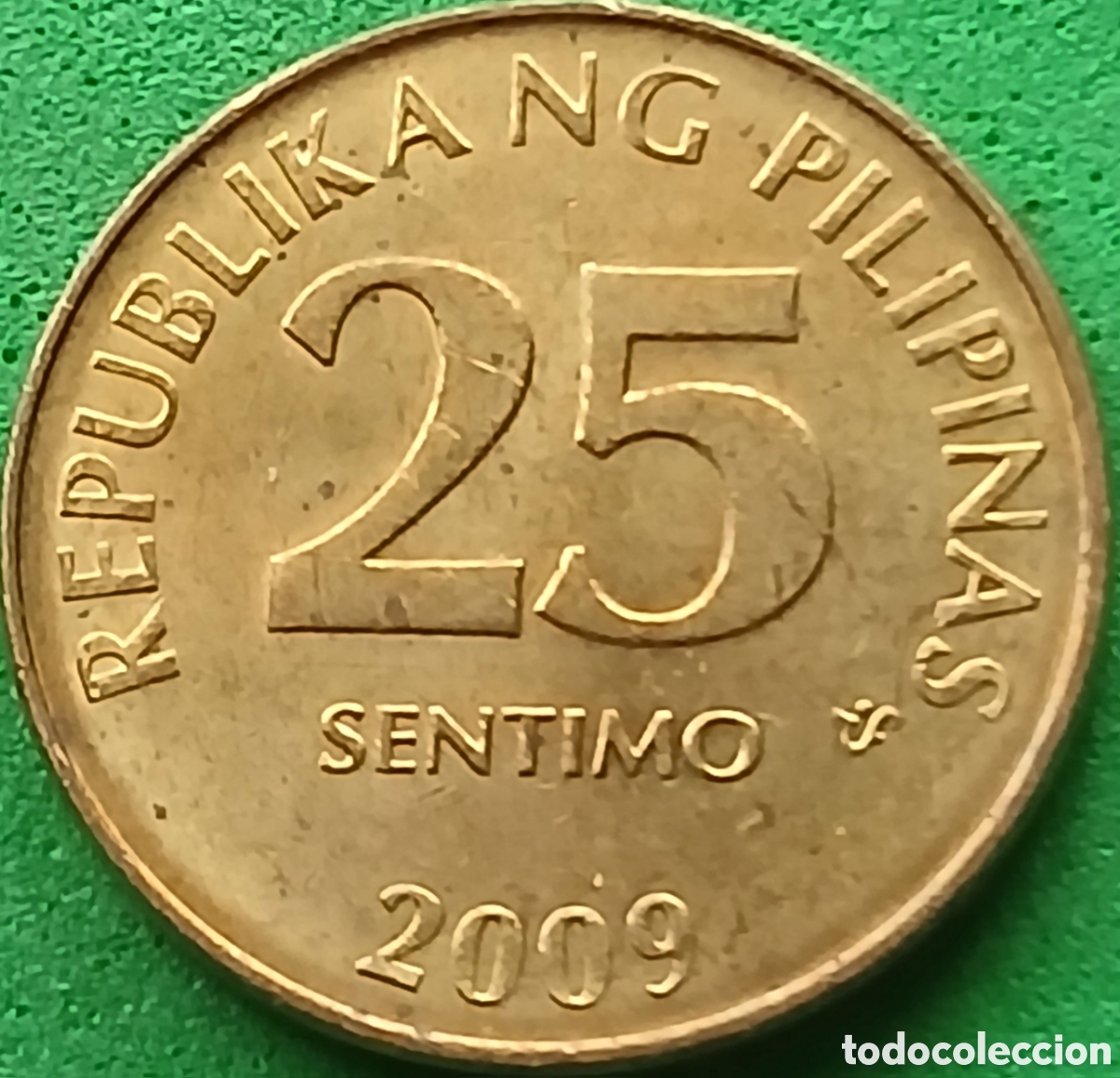 Monedas antiguas de Asia: Filipinas 25 centimos 2009 km#271a
