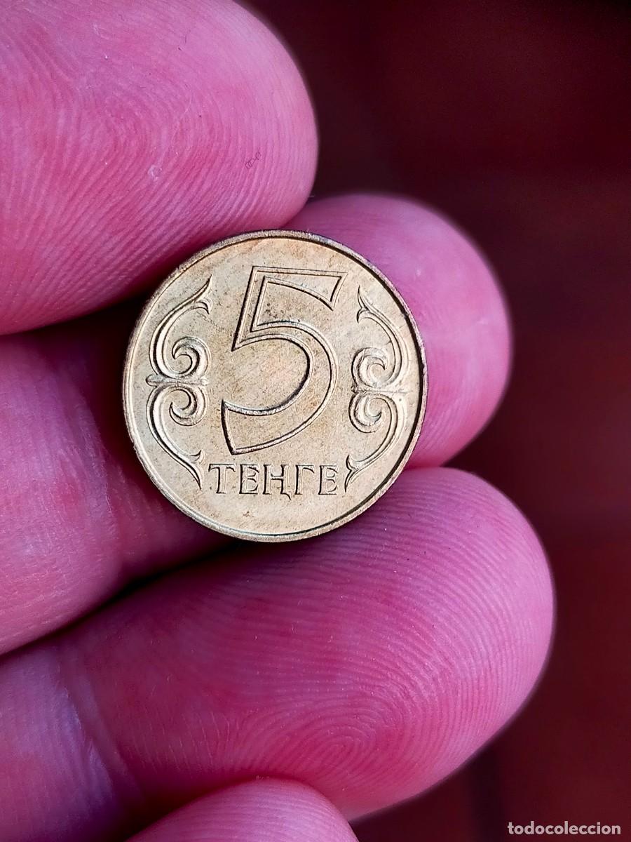 Monedas antiguas de Asia: MONEDA DE 5 CINCO TENGE TEHTE KAZAJISTAN KAZAJSTAN 1997 MUY BUENA CONSERVACION