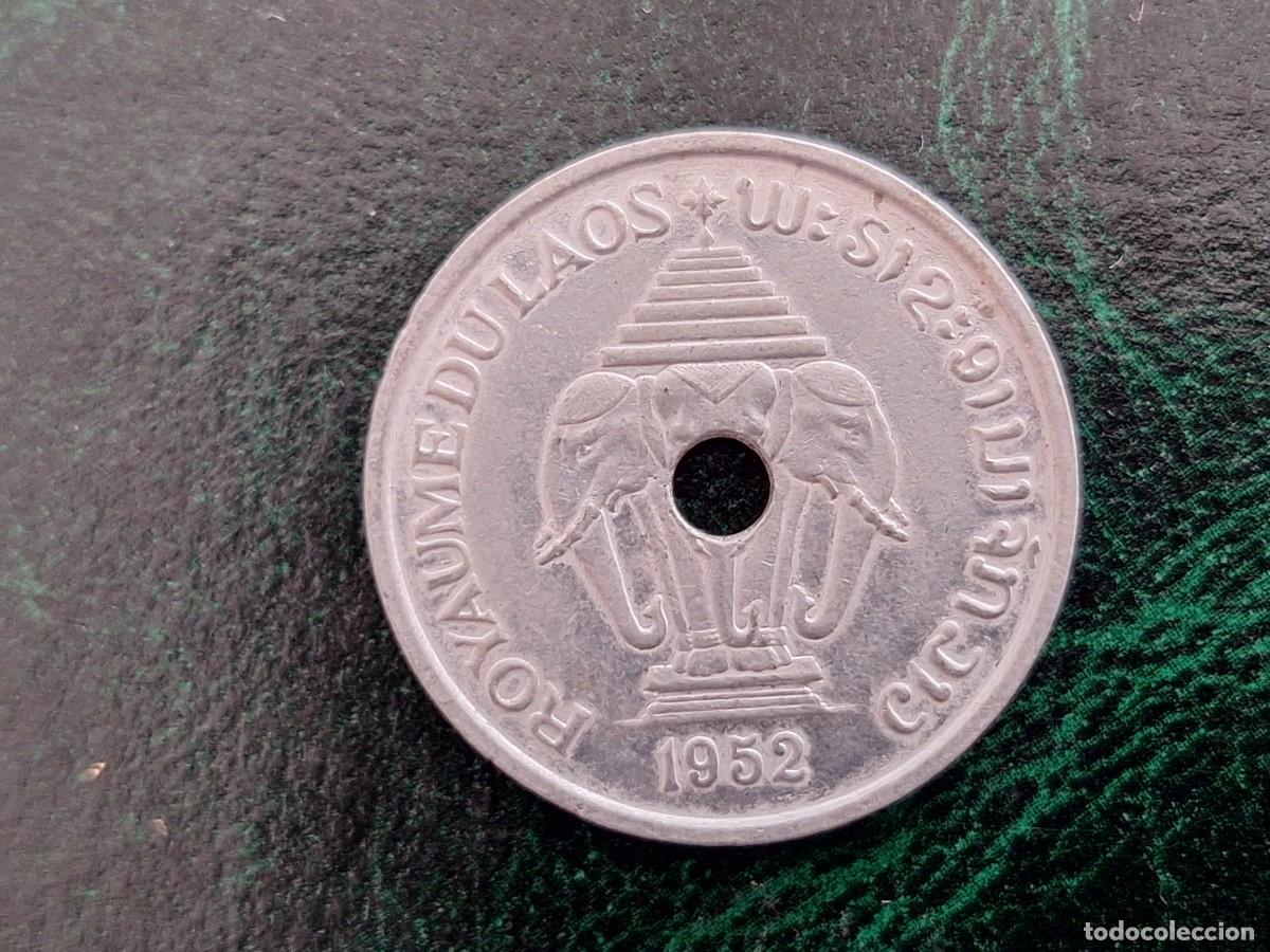 Monedas antiguas de Asia: MONEDA LAOS 20 CENTIMOS 1952 M_1 - Foto 1