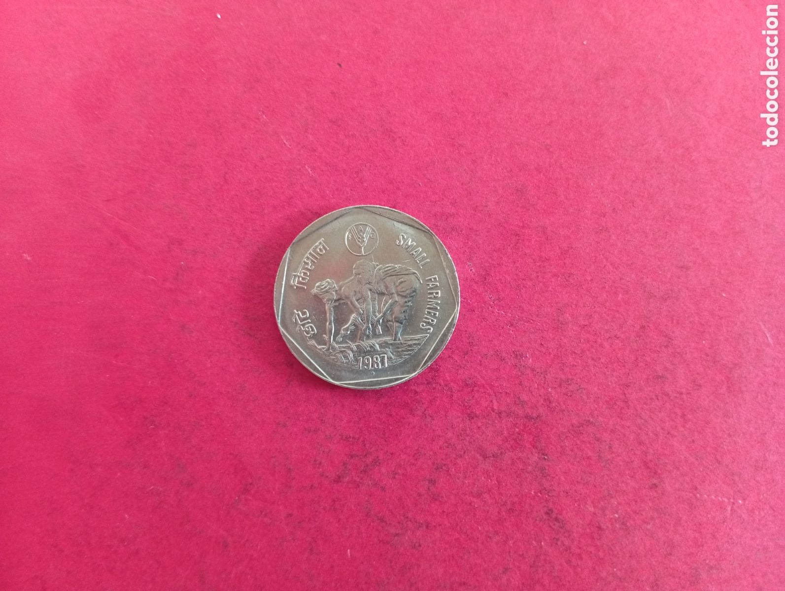 Monedas antiguas de Asia: 1 rupia de la India conmemorativa