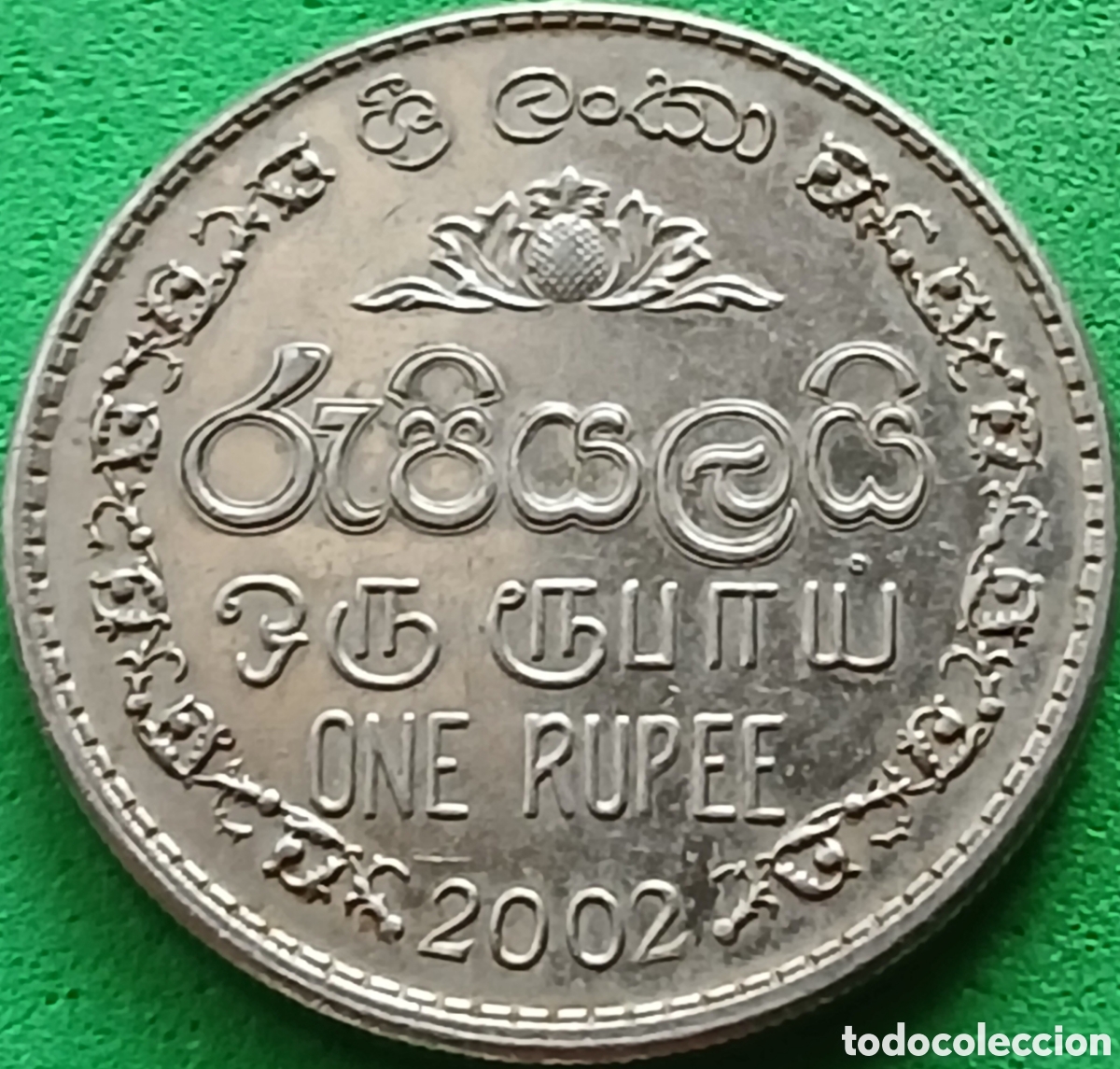 Monedas antiguas de Asia: Sri Lanka one rupee 2002 km#136a