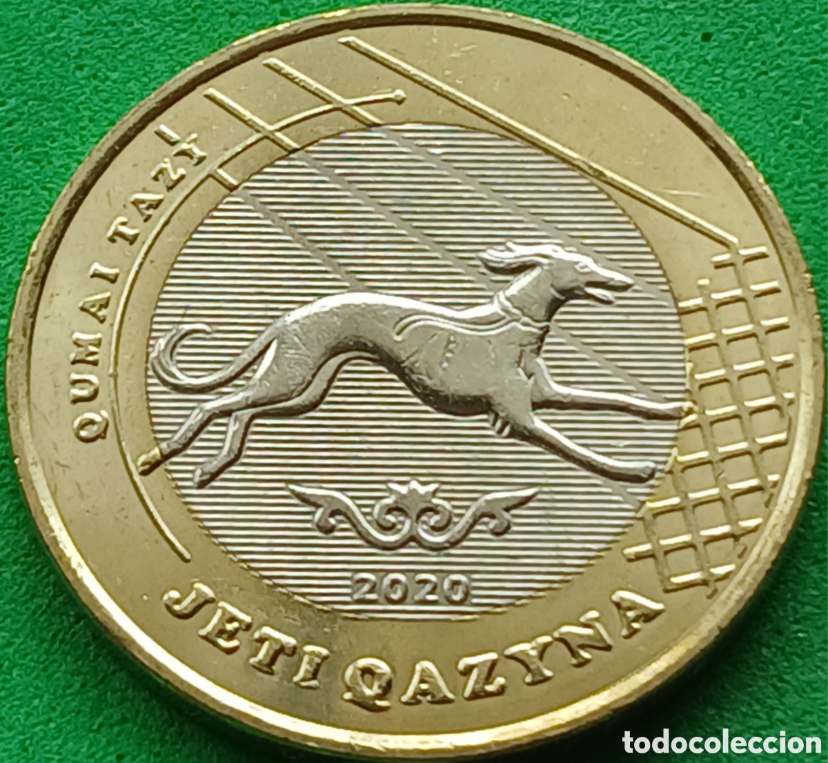 Monedas antiguas de Asia: Kazajistan 100 tenge 2020 UC#165 Qumay Tazy