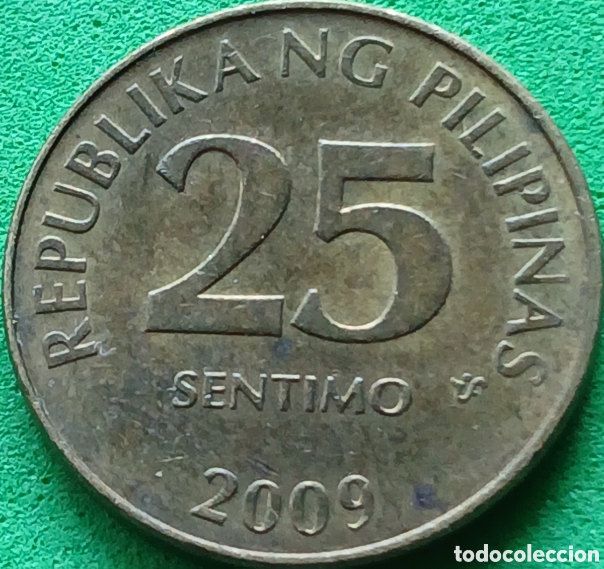 Monedas antiguas de Asia: Filipinas 25 centimos 2009 km#271a
