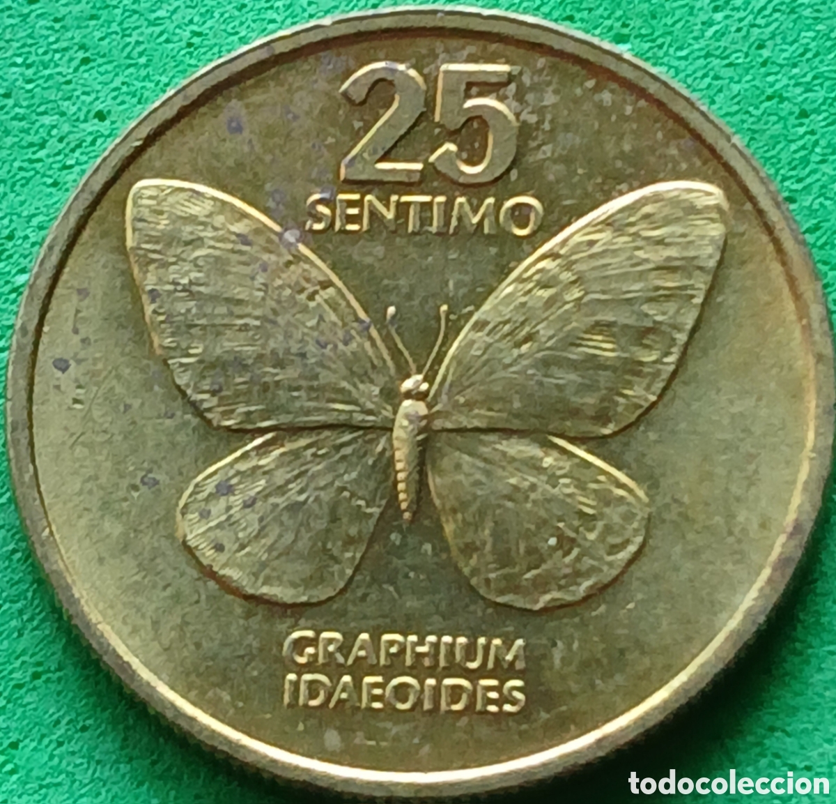 Monedas antiguas de Asia: Filipinas 25 centimos 1990 km#241.1