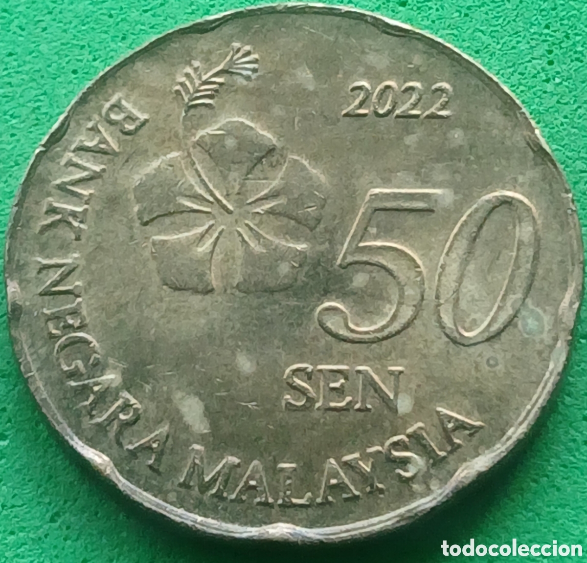 Monedas antiguas de Asia: Malasia 50 sen 2022 km#204