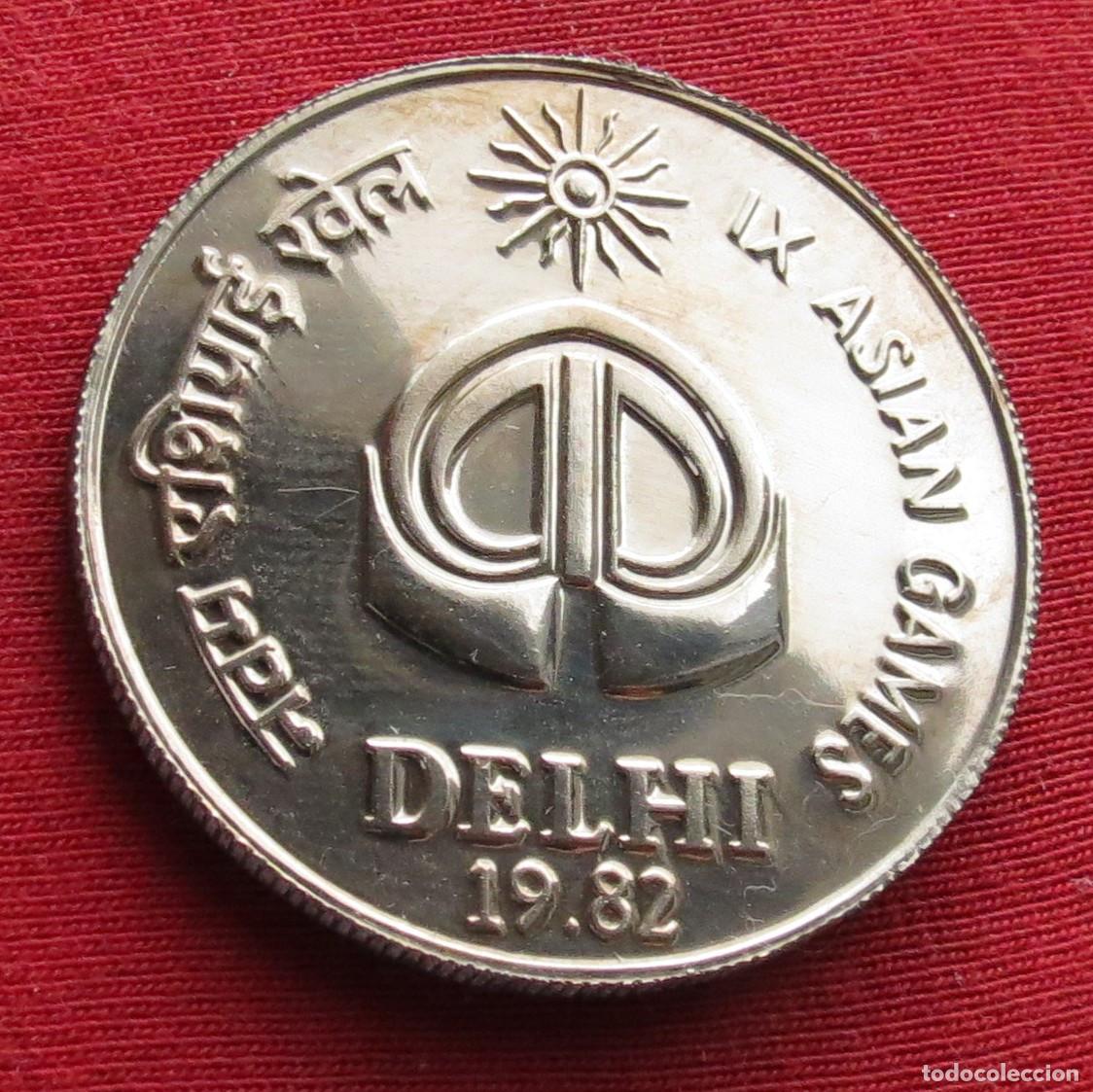 Monedas antiguas de Asia: India 10 rupees 1982 Delhi