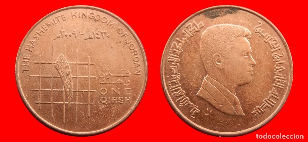 Monedas antiguas de Asia: 1 QIRSH 2009 JORDANIA-143548