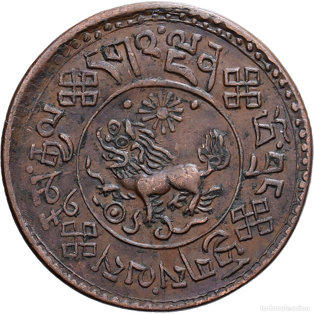 Monedas antiguas de Asia: [#139491] T&iacute;bet, 1 Sho, 1932-1942, Cobre, MBC