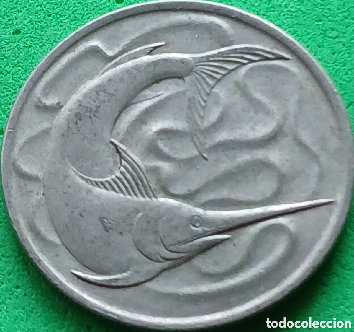 Monedas antiguas de Asia: Singapur 20 cents 1968 km#4