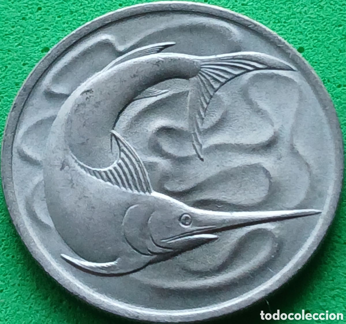 Monedas antiguas de Asia: Singapur 20 cents 1969 km#4