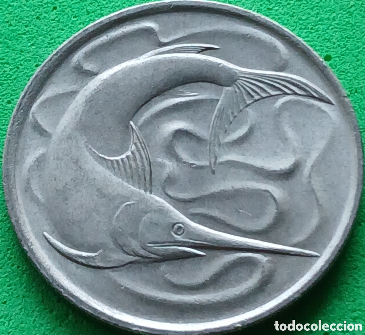 Monedas antiguas de Asia: Singapur 20 cents 1972 km#4