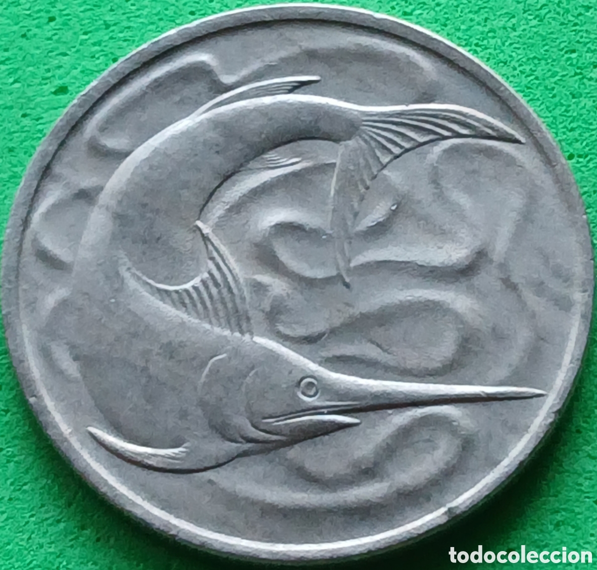 Monedas antiguas de Asia: Singapur 20 cents 1973 km#4