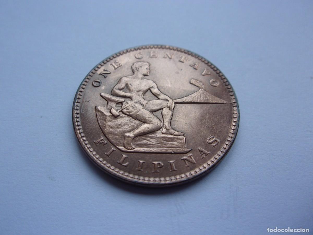 Monedas antiguas de Asia: 27SCG16 Filipinas 1 centavo 1933 M