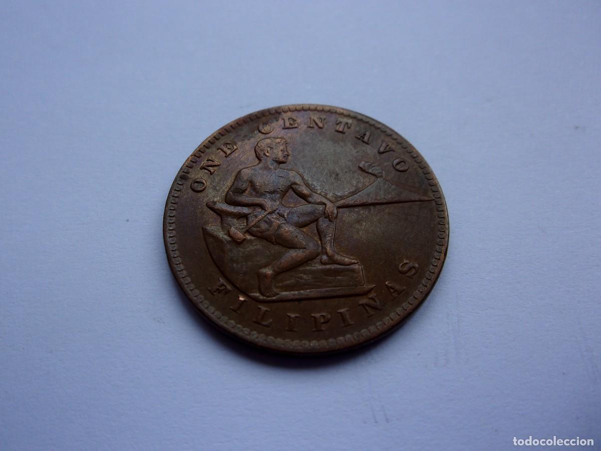 Monedas antiguas de Asia: 28SCG16 Filipinas 1 centavo 1921