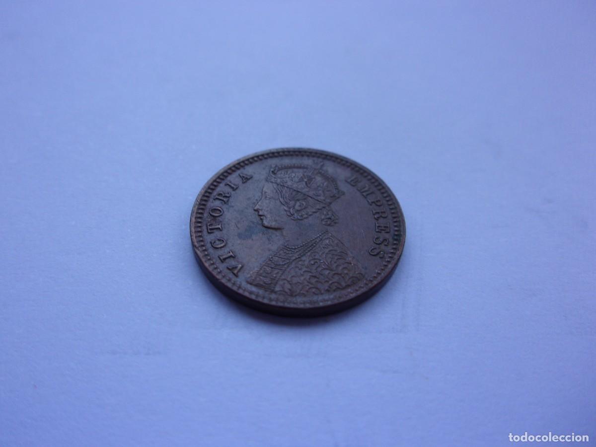 Monedas antiguas de Asia: 92SCK16 India Brit&aacute;nica Victoria 1/12 anna 1887