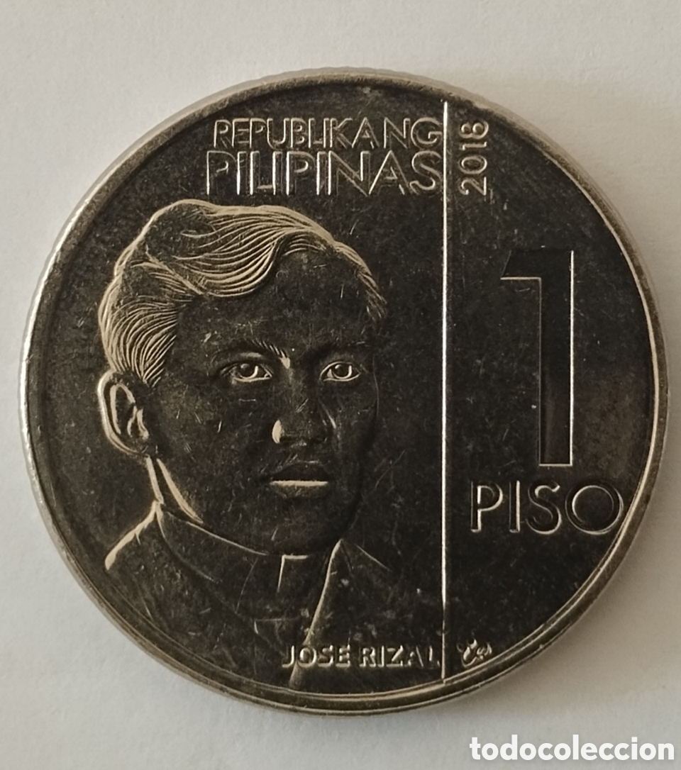Monedas antiguas de Asia: MONEDA DE FILIPINAS DE 1 PISO 2018 (FOTO)