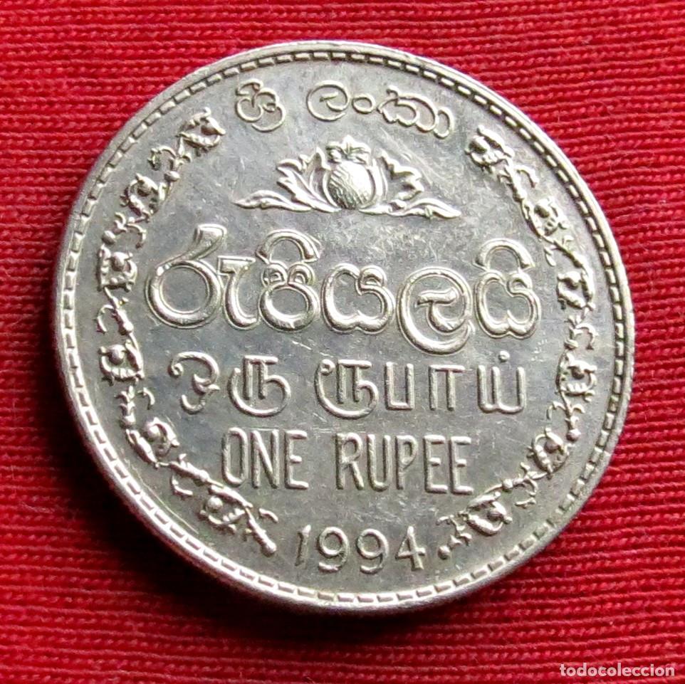 Monedas antiguas de Asia: Sri Lanka 1 rupee 1994 - Foto 1